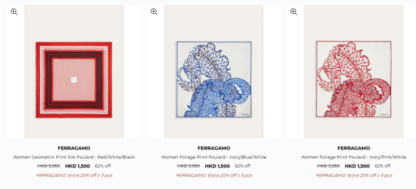 Ferragamo開倉低至1折！手袋勁減近$15,000 最平$1080起！高踭鞋/皮靴/手鏈/耳環/皮帶