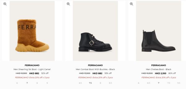 Ferragamo開倉低至1折！手袋勁減近$15,000 最平$1080起！高踭鞋/皮靴/手鏈/耳環/皮帶