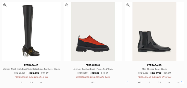 Ferragamo開倉低至1折！手袋勁減近$15,000 最平$1080起！高踭鞋/皮靴/手鏈/耳環/皮帶