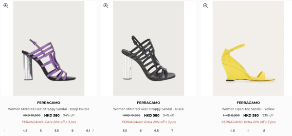 Ferragamo開倉低至1折！手袋勁減近$15,000 最平$1080起！高踭鞋/皮靴/手鏈/耳環/皮帶