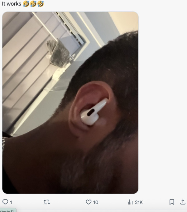 你一直戴錯AirPods？全球瘋傳AirPods正確戴法 網民：超舒服穩陣【附Apple官方佩戴指引】