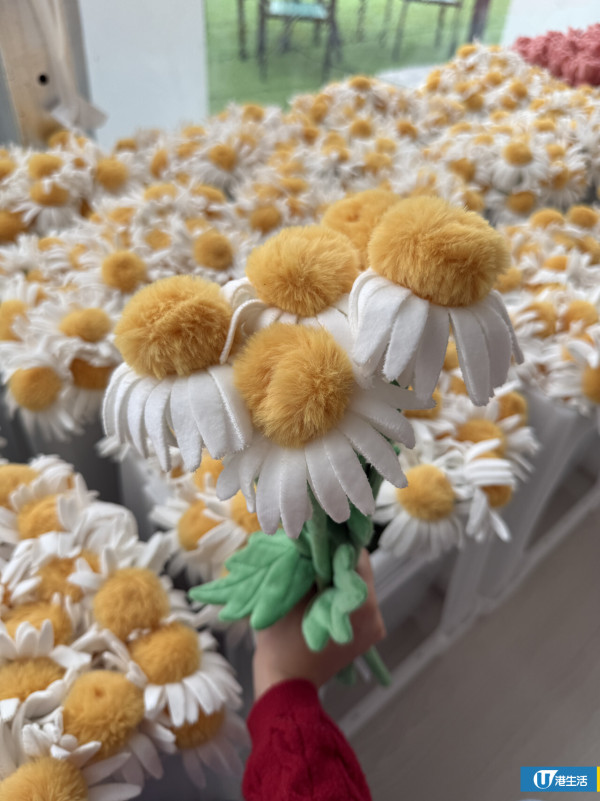 15萬枝毛絨花藝術裝置登陸中環！免費入場即拎走限定毛絨花1朵