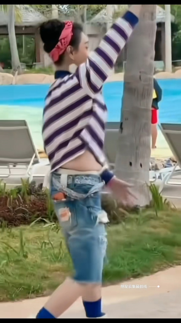 張栢芝被野生捕獲揭最真實身形 45歲生三胎後驚見鬆弛肉：不忍直視！