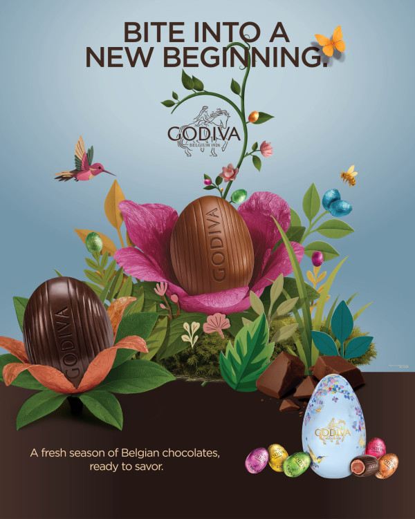 GODIVA 2026春季限定系列巧克力新登場！7款春日禮盒/復活節蛋巧克力/會員8折優惠