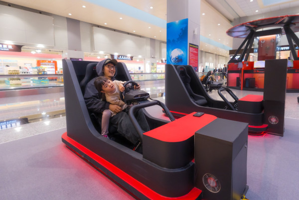 遊台必睇|台灣桃園機場6大隱藏設施大公開!免費淋浴/SPA按摩椅/電競賽車體驗