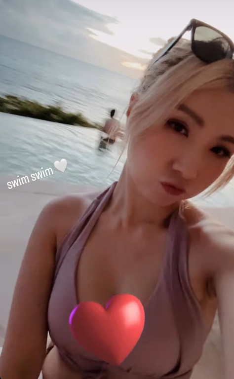 前TVB女藝人離巢後尺度升級谷胸谷上癮！泳衣照放題背光效果令人噴鼻血