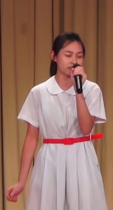 夜王｜「葵芳」蔡蕙琪中六歌唱比賽片流出！青澀校服look反差極大