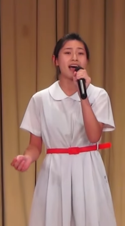 夜王｜「葵芳」蔡蕙琪中六歌唱比賽片流出！青澀校服look反差極大