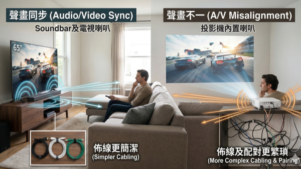 客廳太細放唔落大電視？專家揭投影機成「蝸居救星」搬屋 3 大優勢勝過買大電視