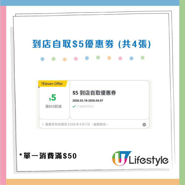 7-Eleven大派$200獎賞！人人有份$100優惠券！實測1方法免費領取零食換領券！