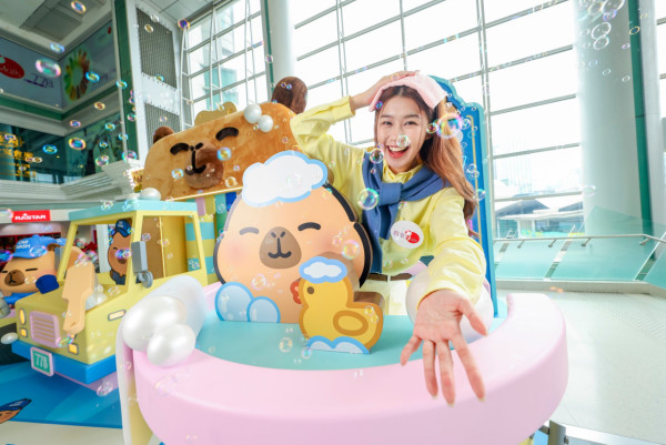 置富Malls x Capybara PIMOO（圖片來源︰FB@Fortune Malls）