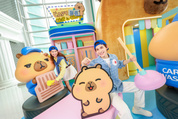 置富Malls x Capybara PIMOO（圖片來源︰FB@Fortune Malls）
