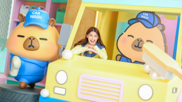 置富Malls x Capybara PIMOO（圖片來源︰FB@Fortune Malls）