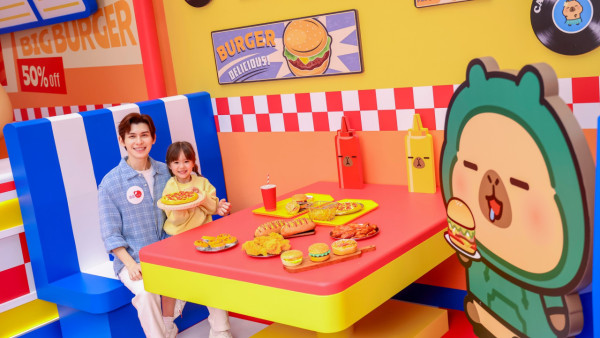 置富Malls x Capybara PIMOO（圖片來源︰FB@Fortune Malls）