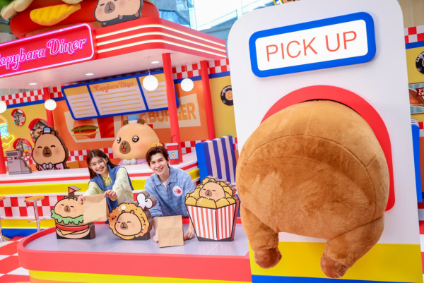 置富Malls x Capybara PIMOO（圖片來源︰FB@Fortune Malls）
