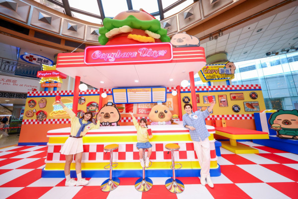 置富Malls x Capybara PIMOO（圖片來源︰FB@Fortune Malls）