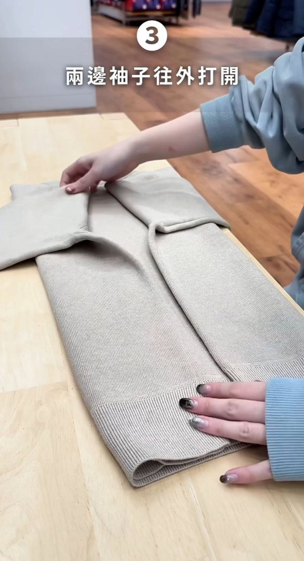 轉季必學！冷衫針織衫掛起變形、摺起太厚？UNIQLO親授「2招神收納」：衣櫃空間瞬間多一倍！
