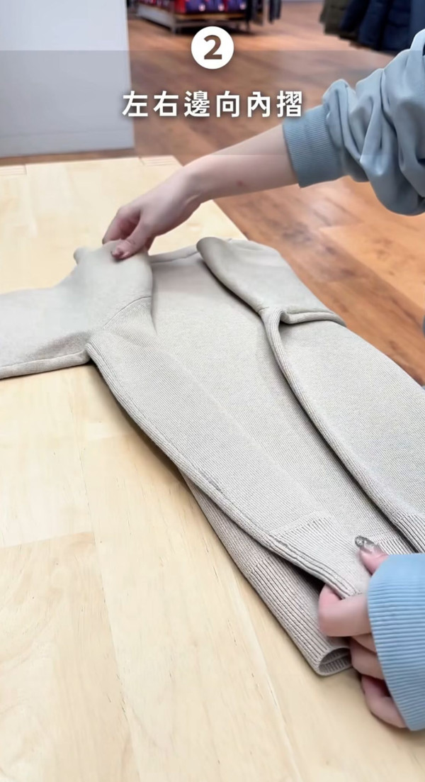 轉季必學！冷衫針織衫掛起變形、摺起太厚？UNIQLO親授「2招神收納」：衣櫃空間瞬間多一倍！