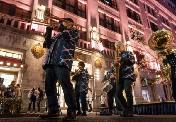 SAKURA FES NIHONBASHI 2026(圖片來源:nihonbashi-sakurafes.art) 東京櫻花祭2026|東京賞櫻勝地8大推介!日本橋櫻花限定甜點、小金井1400棵櫻花盛放