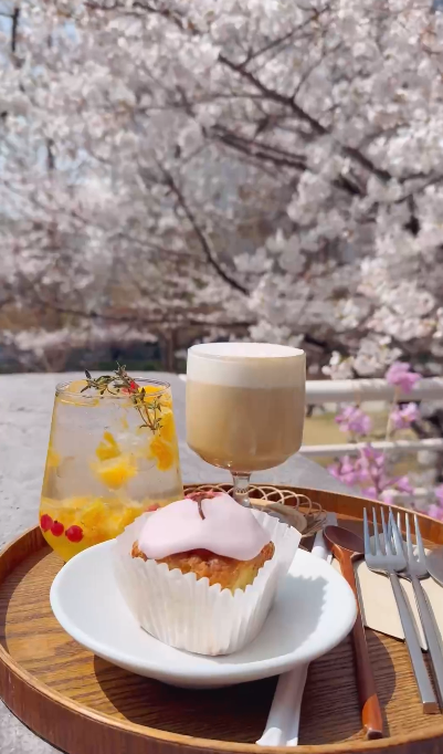 【韓國櫻花2026】首爾8大必去櫻花Cafe 春天必去!絕美櫻花陽台/櫻花窗景