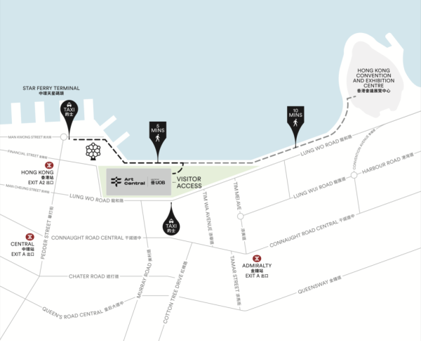 Art central交通（圖片來源︰Art central）