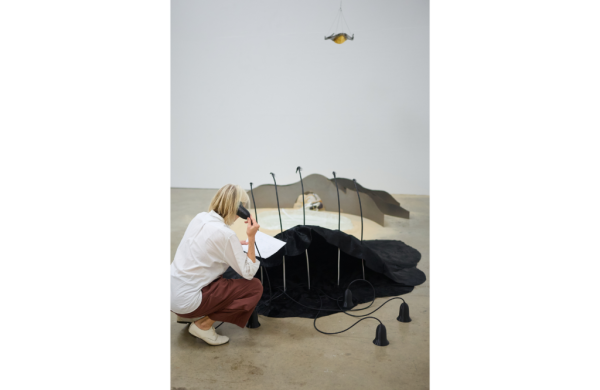 Art central異體雕塑及裝置︰黃毓茗《Sunken Echoes》（圖片來源︰Art central）