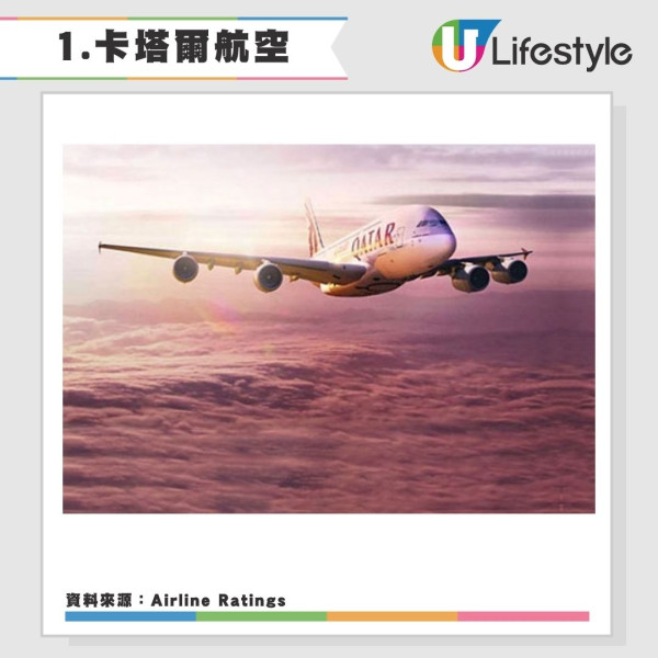 來源：Airline Ratings