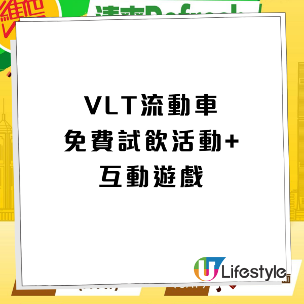 維他 VLT快閃全港大派全新「大紅袍手指檸檬」 免費試飲+互動遊戲 (附派發時間表)