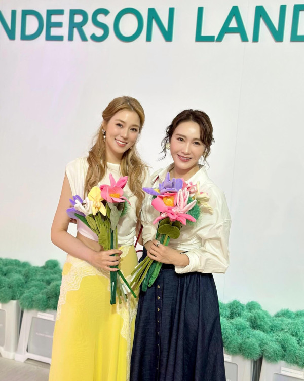 「千億新抱」徐子淇與黎姿世紀同框！最新近照曝光金髮造型狀態極佳