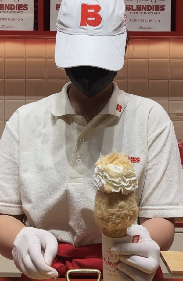 曼谷必吃｜泰國爆紅Gelato Blendies「班蘭椰糖糖絲」新口味限時登場！手工義式雪糕配軟糯麻糬內餡 