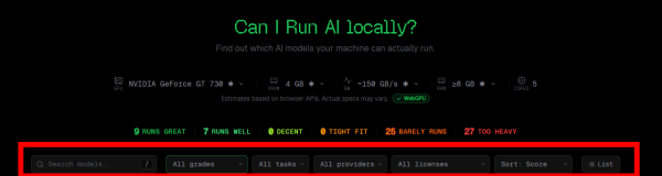 你部機跑唔跑得郁 AI？網頁免下載一撳即知　仲會推薦你用邊個模型【附網站連結】