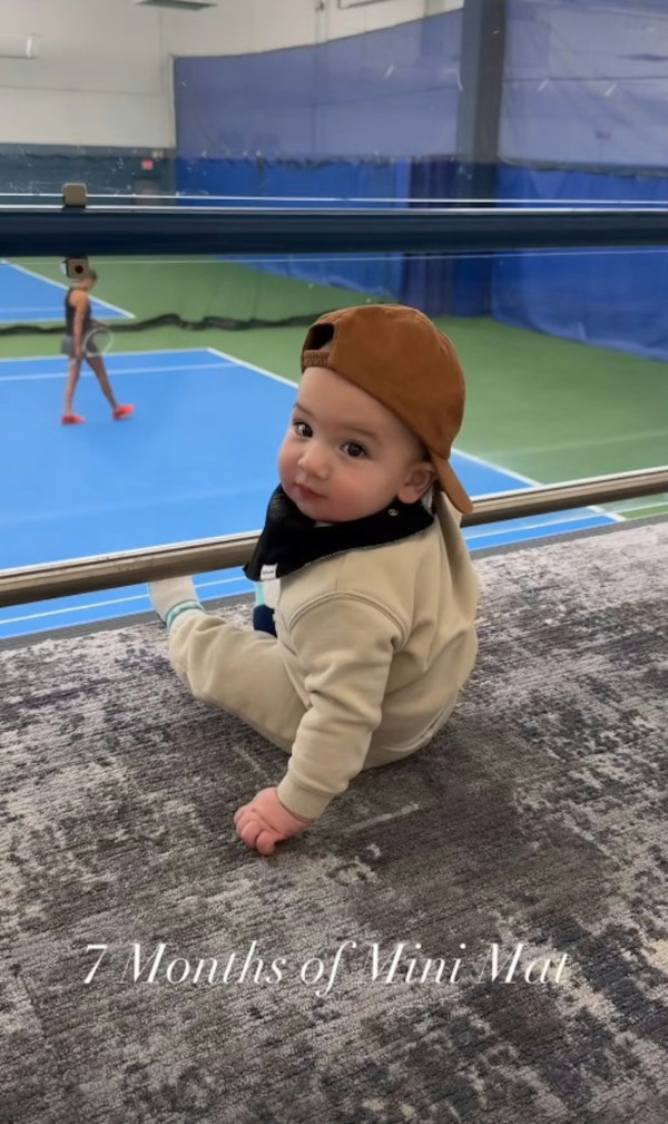 謝婷婷7個月大囝囝正面照罕有曝光！混血精靈樣似足靚仔外籍爸爸