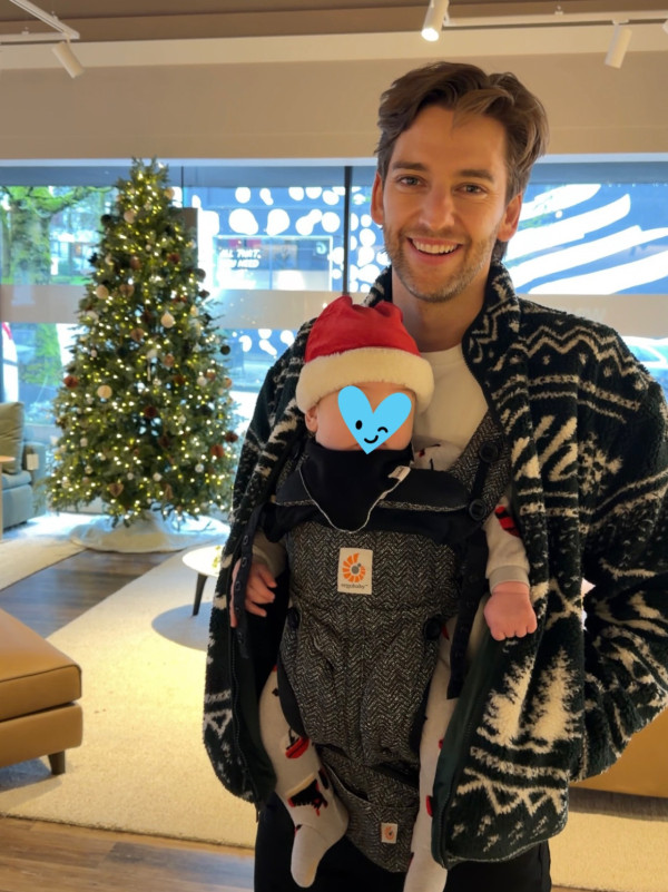 謝婷婷7個月大囝囝正面照罕有曝光！混血精靈樣似足靚仔外籍爸爸