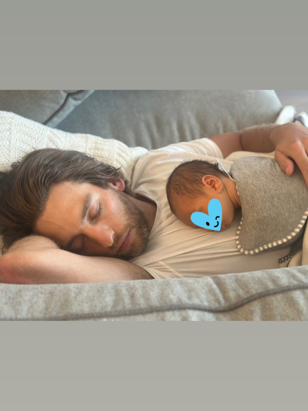 謝婷婷7個月大囝囝正面照罕有曝光！混血精靈樣似足靚仔外籍爸爸