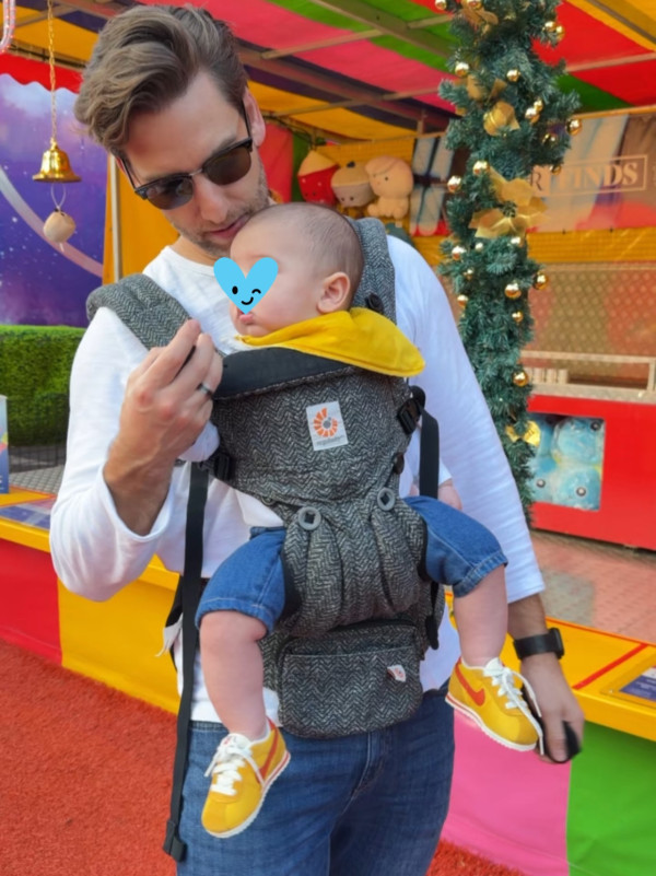 謝婷婷7個月大囝囝正面照罕有曝光！混血精靈樣似足靚仔外籍爸爸