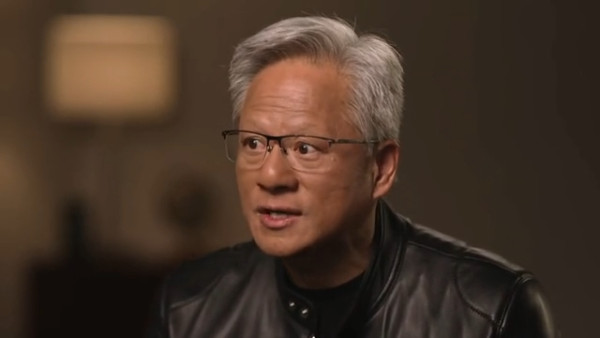 黃仁勳透露，指自己日常已廣泛使用AI工具。圖片來源：CNN