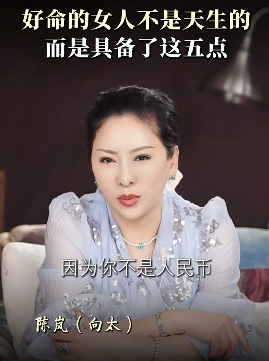向太揭好命女人特徵｜2. 被討厭的勇氣。圖片來源：小紅書