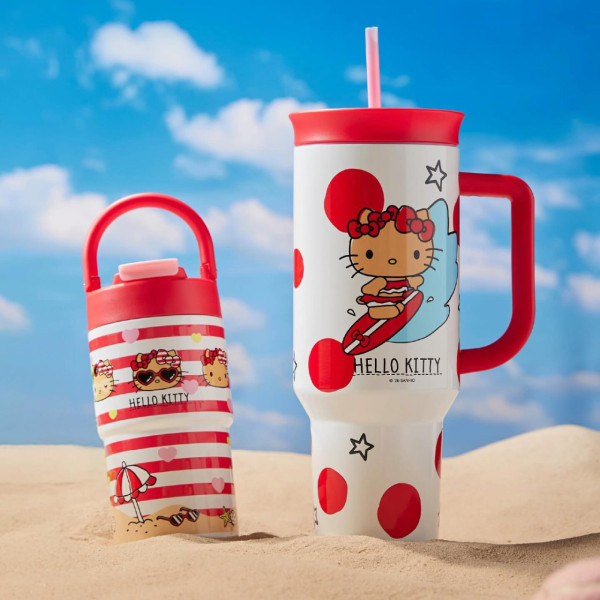 泰國限定Sanrio曬黑版公仔登場! 必搶Hello Kitty、My Melody公仔掛飾/夏日沙灘用品