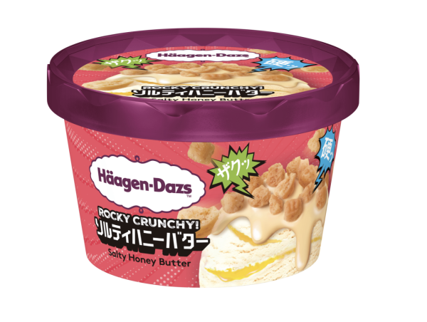 Häagen-Dazs全新Rocky Crunchy雪糕登港！日本超人氣系列 曲奇脆脆蜂蜜牛油/曲奇脆脆士多啤梨味