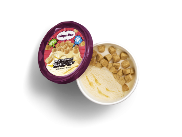 Häagen-Dazs全新Rocky Crunchy雪糕登港！日本超人氣系列 曲奇脆脆蜂蜜牛油/曲奇脆脆士多啤梨味