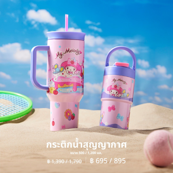 泰國限定Sanrio曬黑版公仔登場! 必搶Hello Kitty、My Melody公仔掛飾/夏日沙灘用品