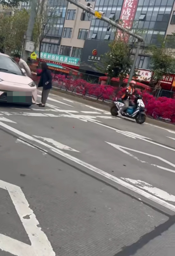 【車Cam直擊】港車北上影衰香港人？平治男路怒發惡加速倒車撞人 自食惡果網民心涼【有片】