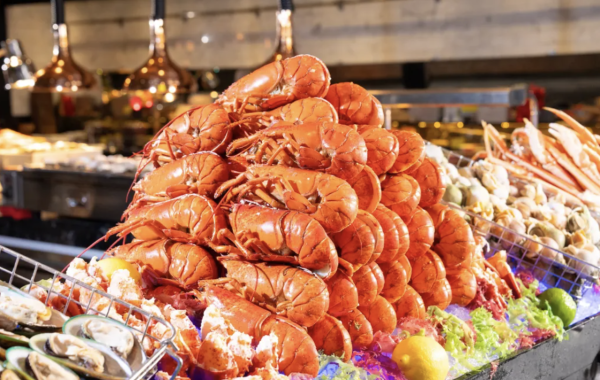 香港W酒店自助餐買1送1！4小時任食生蠔/龍蝦/雪蟹腳+復活節限定面部彩繪