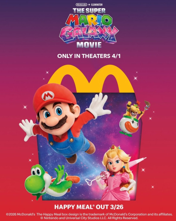 麥當勞推全新 Super Mario 開心樂園餐 必搶12款立體鎖匙扣/隱藏Galaxy特別版(附香港發售消息)