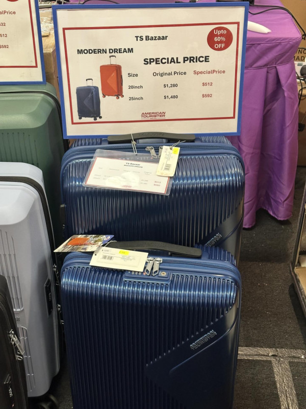 銅鑼灣American Tourister開倉低至4折！行李箱勁減過千元 30吋大喼$592買到！