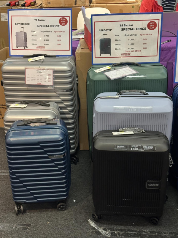 銅鑼灣American Tourister開倉低至4折！行李箱勁減過千元 30吋大喼$592買到！