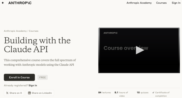 打工仔自我增值｜AI公司推出15大免費線上課程！API應用/寫程式都有！彈性學習仲有證書拎