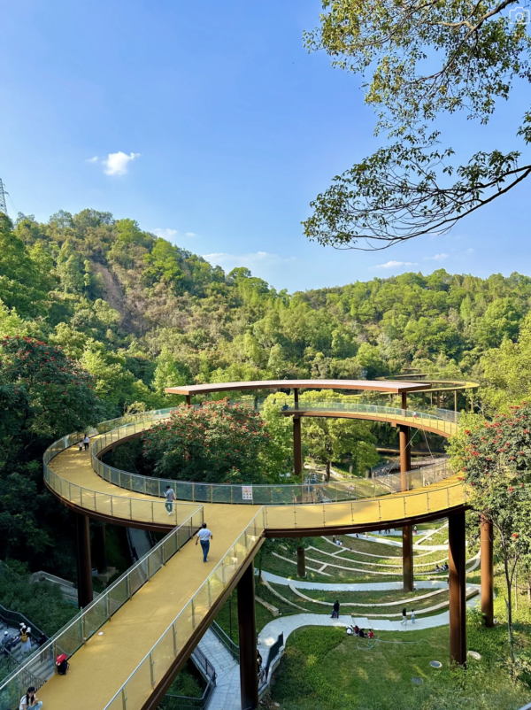 (圖片來源:小紅書@花脚猫summer) 深圳郊遊好去處|深圳南灣郊野公園未開先紅!原生態郊野徑+親子遊樂設施