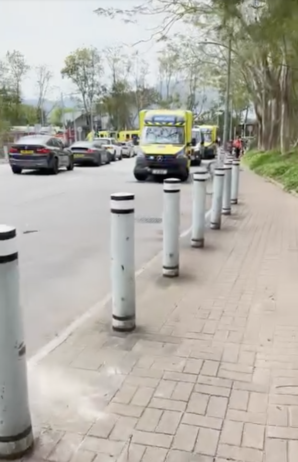 大埔回收場突發大火！連環爆炸黑煙蔽天 街坊直擊駭人火海：爆左好多聲