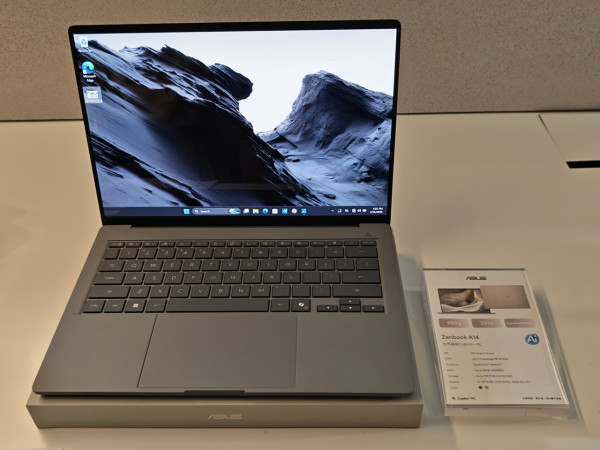 續航力力壓對手！ASUS Zenbook A14 登場 990g 羽量級充一次電用 33 小時【同場加映Zenbook DUO升級版】